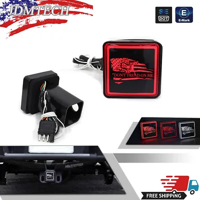 5  X 4  X 6.5  Liberty - Don't Tread On Me - Black Fit Trailer Hitch Backup Lamp • $24.99