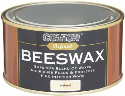 Ronseal CRPBWN4 400g Colron Refined Beeswax Paste - Natural • £22.50