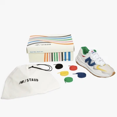 $97.75 • Buy New Balance X STAUD 57/40 White Size 7-8.5 M5740SR JFG Salahe ALD Aime