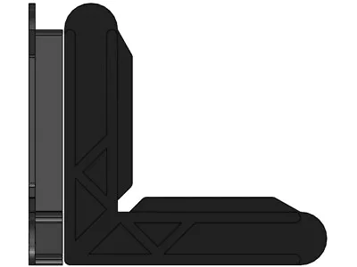 Rolltrak Flyscreen Corner Stake 4 Pack. Black Nylon. Suits 25 X 11mm. #3712 • $24.95