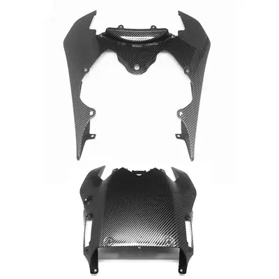 For 2008-2016 Yamaha YZF R6 Carbon Fiber Upper Lower Rear Tail Fairing Cowling • $150.57