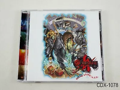 Guilty Gear XX Sound Alive A.S.H. (Live Band Music) CD OST X Japan JP US Seller • $24.99