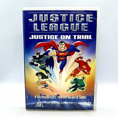 $4.95 • Buy Justice League: Justice On Trial (DC Comics) Animated Series - DVD