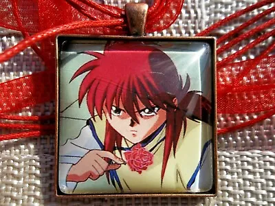 Yu Yu Hakusho Yoko Kurama Kitsune Fox Anime Manga Cosplay Necklace Handmade Card • $33.23