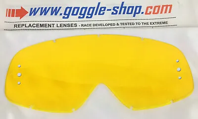 GOGGLE-SHOP ROLL-OFF LENS YELLOW TINT Fits OAKLEY O FRAME MOTOCROSS MX GOGGLES  • $7.41