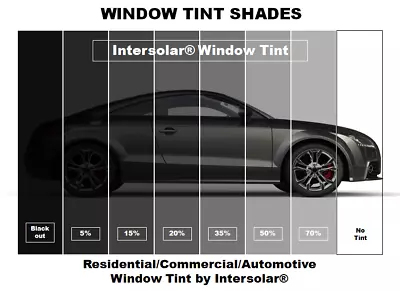 2 Ply Window Tint Charcoal Black Residential Commercial Automotive 36  Inches • $350