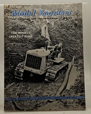 Model Engineer Magazine - 4.12.56 - V.114 #2864 Wheels Greatest Rival - Vintage • $2.35
