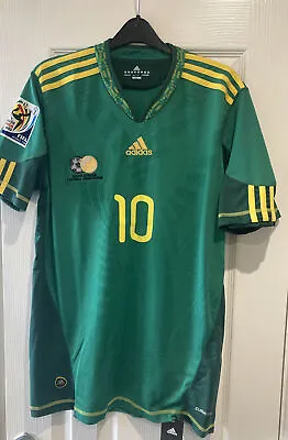 £49.99 • Buy South Africa 2010  World Cup Steven Pienaar 10 Adidas Replica Away Shirt X-Large