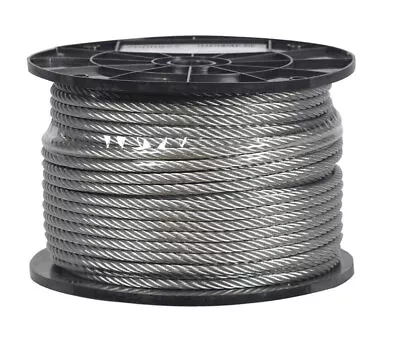 Campbell 1/4  X 250' Galvanized Cable 7000827 Aircraft Cable • $101.03