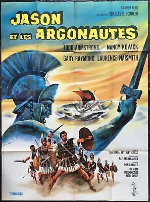 Jason And The Argonauts Original French Grande Movie Poster Ray Harryhausen 1963 • £325