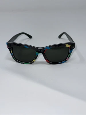 $115 • Buy VALENTINO V670SC 963 Camouflage Sunglasses Shades Glasses Italy