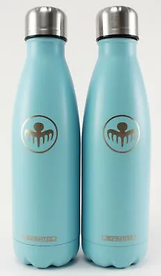 $0.99 • Buy (lot Of 2) Departed Vacuum Insulated 17oz Bottle M-vbpb Powder Blue D5403