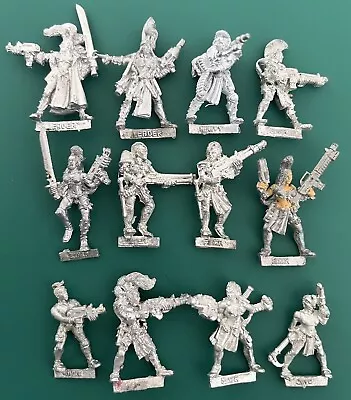 GW - 1995 Necromunda - Near Complete Escher Gang! 12 Models - Metal - Unpainted • £119.95