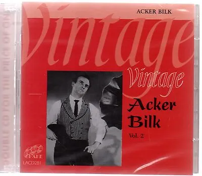Acker Bilk - Vintage Acker Bilk Vol. 2 (brand New Double CD 2010) • £3.95
