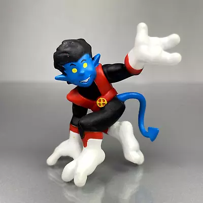 Marvel Super Hero Squad NIGHTCRAWLER Figure W/yellow X-Men Belt Buckle • $12.74