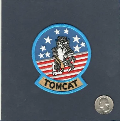 F-14 TOMCAT US NAVY Grumman VF Fighter Squadron Jacket Shoulder Mascot Patch • $5.99