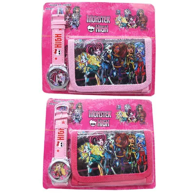 Monster High - Kid Child Boy Girl Accessories Watch & Wallet Electronic Toy Set • $4.95