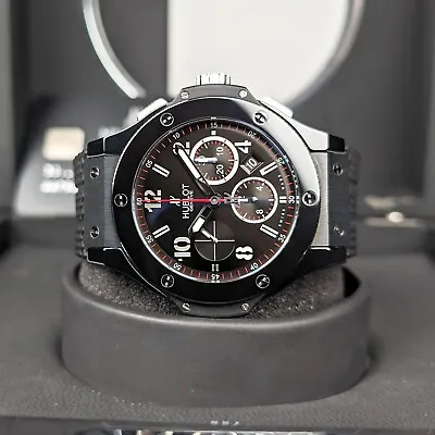 Hublot Big Bang Black Magic Box & Card 44mm Ceramic 301.CX.130.RX • $6699