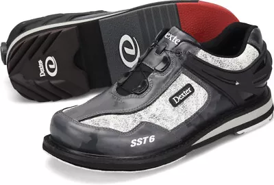 Mens Dexter SST 6 Hybrid Boa Bowling Shoes Grey Camo 7-14 Right Hand • $169.95