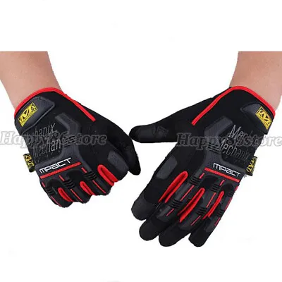 NEW Mechanix M-Pact Tactical Gloves Military Bike Race Sport Mechanic Wear • $17.98