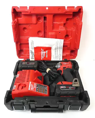 Milwaukee 2853-22 M18 FUEL  1/4  Hex Impact Driver Kit • $76