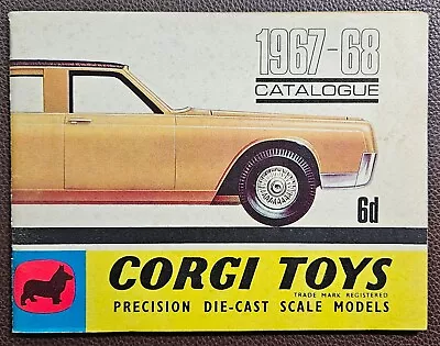 1967 Corgi Toys Catalogue. James Bond Green Hornet Batman UNCLE Avengers Etc • £17.99