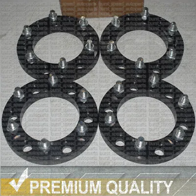 4PCS 25MM 6 STUD WHEEL SPACERS For TOYOTA LANDCRUISER PATROL PAJERO HILUX PRADO • $152