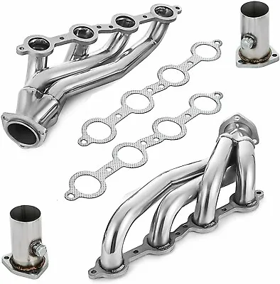 LS Exhaust Manifolds FOR Camaro Chevelle Nova Firebird V8 4.8L 5.3L 5.7L 6.0L • $187.99