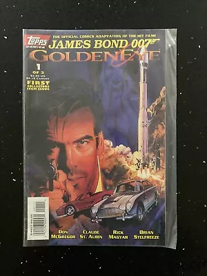 James Bond 007/goldeneye #1 Topps Comics January 1996 Vf- • £9