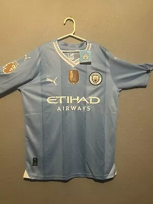 Manchester City Home Jersey Men's Small • $39.99