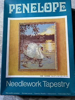 Penelope Needlework Tapestry Kit Sunrise K556 Vintage • £15