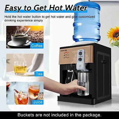 Tabletop Hot&Cold Water Cooler Dispenser Free Standing Top Loading Office Home • $47.50