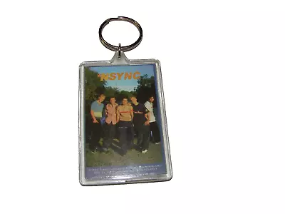 Vintage 1999 NSYNC Key Chain / Ring  Fob  Hot Properties MFG. Nice Double Sided • $12.99