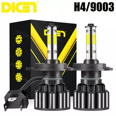 9003 H4 LED Headlight Bulbs Kit 10000W 1000000LM Hi/Lo Beam Super Bright White • $11.99