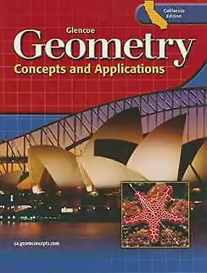 Geometry: Concepts And Applications - Hardcover By Jerry Cummins - Good • $13.12