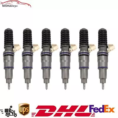 6x Common Rail Fuel Injectors 85013611 For Volvo D13 MD13 Engine Mack MP8 Truck • $1566.55