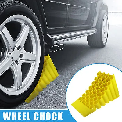 Car Trailers Wheel Chocks Blocks Plastic Metal W/ Handle 17.72 X7.87 X9.84  • $126.99