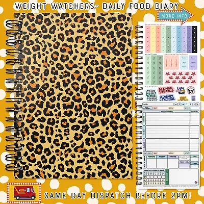 £6.25 • Buy A5/ Food Diary Diet Weight Watchers Compatible Tracker Journal Book Log C64 LEO