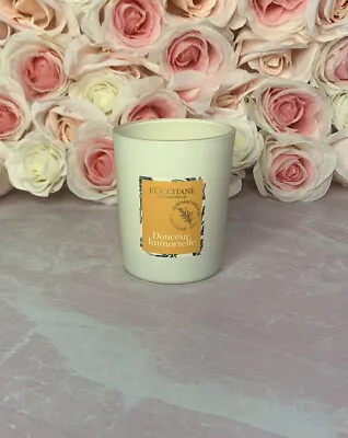 L’Occitane En Provence Douceur Immortelle Uplifting Candle Made In France 4.9Oz • $40