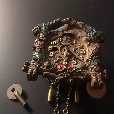 Mini August G. Keebler Co. Cuckoo Clock Vintage With KEY  • $59.90