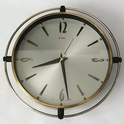 Metamec Vintage Wall Clock - Working  • $31.07