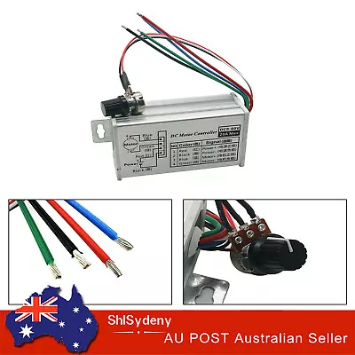 12V 24V Max 20A PWM DC Motor Stepless Variable Speed Control Controller Switch • $23.89