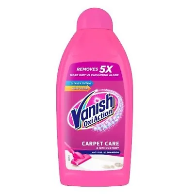 Vanish Carpet Cleaner + Upholstery Power Liquid Shampoo 450ml • £5.10