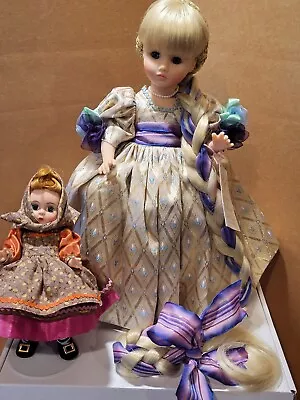Madame Alexander Rapunzel Mother Gothel Doll Set # 1539 LE W Box Cards Stands • $39.99