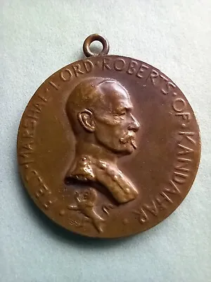 Boer War Medal Field Marshall Lord Roberts Of Kandahar Bronze Rifle Clubs • £27