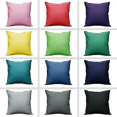 Outdoor Cushion Waterproof Garden Scatter Cushions Pad Filled Sqaure Seat Bench • £8.95