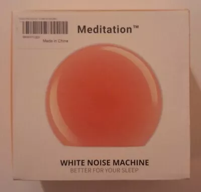 Meditation White Noise Sound Machine With 30 Soothing Sounds 12 Colors Night  • $12.95