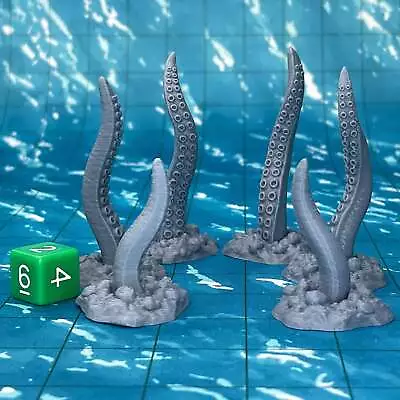 Tentacles (Set Of 6) Dungeons And Dragons DnD Scatter Terrain Mini 32mm Lot • $7.42