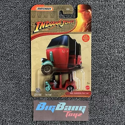 Matchbox MBX Tangiers Tuk Tuk Indiana Jones #51 Mainline 2024 Case H (In-Stock) • $4.99