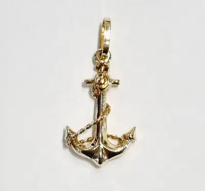 Anchor Pendant Charm 9ct Gold Small Gift Box Stamped 375 9ct Gold Anchor Charm • £42.99